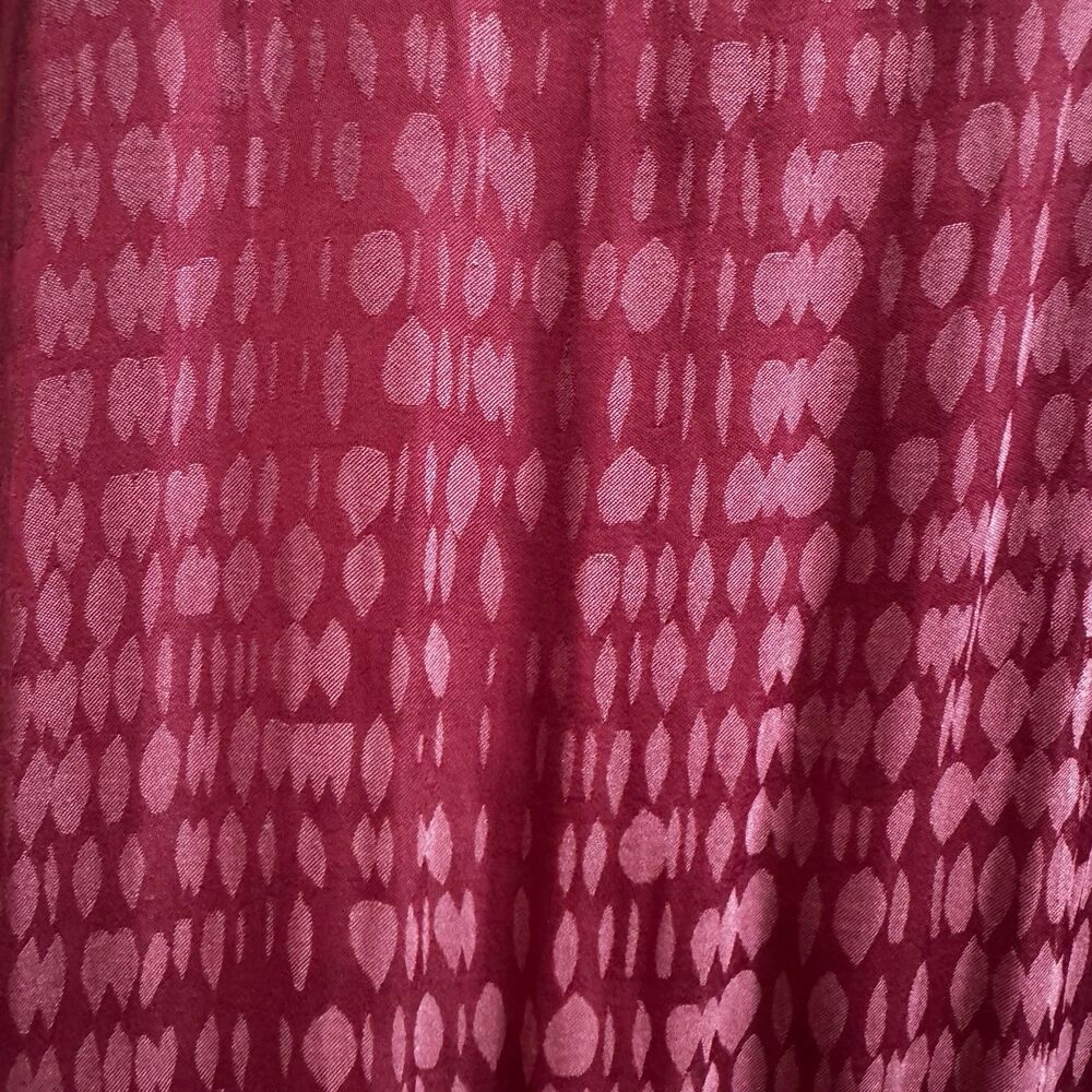 CURRENT AIR Anthropologie Maude Smocked Raspberry Mini Dress Size Small - Picture 5 of 14